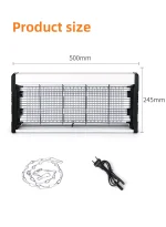 حشره کش برقی ویداسی WD-255 - تصویر 6