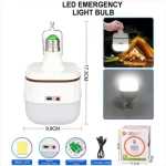 لامپ و آویز شارژی 30 وات هوشمند OKGO FA-7936 - تصویر 4