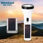 چراغ قوه شارژی سولاردار ویداسی 340S - تصویر 2